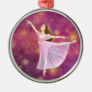 Die Nussknacker-Verzierung - Clara Silbernes Ornament