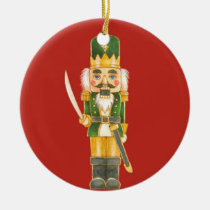 Die Nussknacker-Verzierung Keramik Ornament