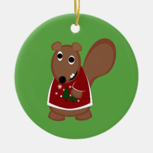 die Nussknackerverzierung Keramikornament