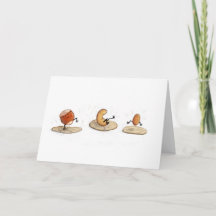 Die Nut Crackers Holiday Grußkarte