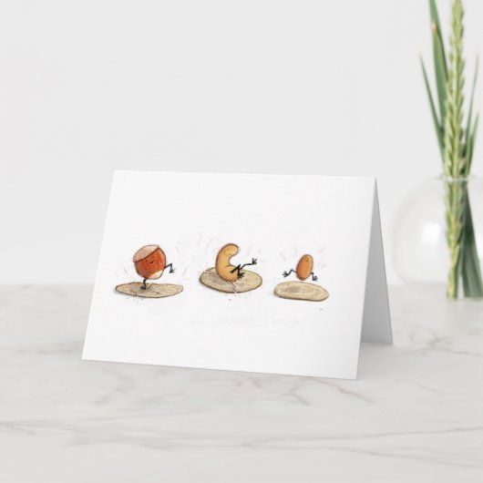 Die Nut Crackers Holiday Grußkarte Karte (Vorderseite)