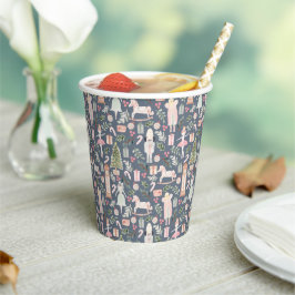 Die Nutcracker Aquarellbilder Papier Cups Pappbecher