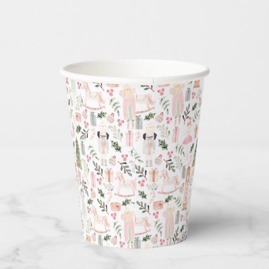 Die Nutcracker Aquarellbilder Papier Cups Pappbecher (Rechts)