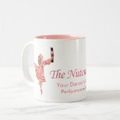 Die Nutcracker-Ballett-Clara-Tasse Zweifarbige Tasse (Vorderseite Links)