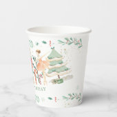 Die Nutcracker Ballett Weihnachtsfeier Pappbecher (Rückseite)