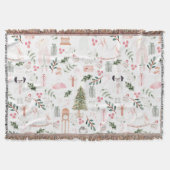 Die Nutcracker Holiday Watercolor Decke (Vorderseite)