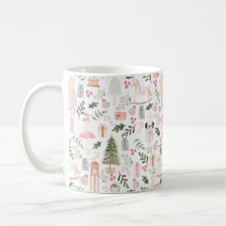 Die Nutcracker Holiday Watercolor Kaffeetasse