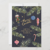 Die Nutcracker, Marine Feiertagskarte (Vorderseite)