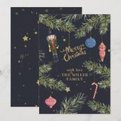 Die Nutcracker, Marine Feiertagskarte (Vorne/Hinten)