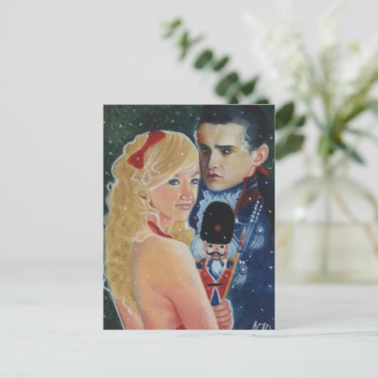 Die Nutcracker-Postkarte Postkarte (Stehend Vorderseite)