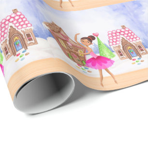 Die Nutcracker Sugar Plum Fairy Ballett Weihnachte Geschenkpapier