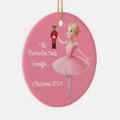 Die Nutcracker Suite Ballett Personalisierte Ornam Keramik Ornament (Rechts)