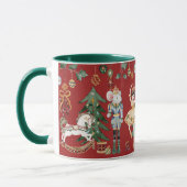 Die Nutcracker Weihnachten Red Green Tasse (Links)