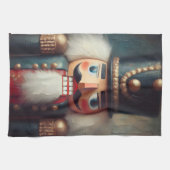 Die Nutcracker-Weihnachtszeit Geschirrtuch (Horizontal)
