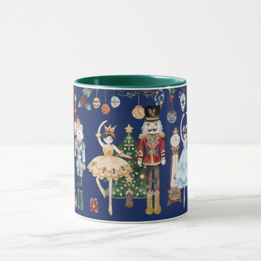 Die Nutcracker-Weihnachtszeit Tasse (Zentrum)