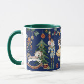 Die Nutcracker-Weihnachtszeit Tasse (Links)