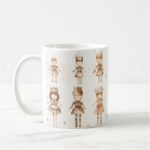 Die Nutcracker-Weihnachtszeit-Tasse Kaffeetasse (Links)