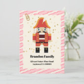 Die Nutt Smacker Weihnachtskarte Feiertagskarte (Stehend Vorderseite)