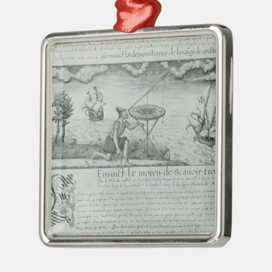 Die Nutzung des Sextant Silbernes Ornament (Links)