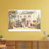 Die Oakland-Hütten, Cheltenham oder Fox Junters a Leinwanddruck (Insitu (Wohnzimmer))