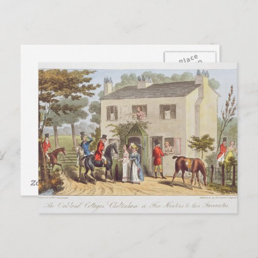 Die Oakland-Hütten, Cheltenham oder Fox Junters a Postkarte (Vorne/Hinten)