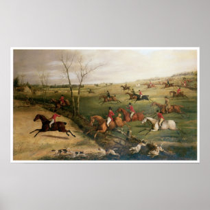 Die Oakley Jagd, Henry Thomas Alken Poster