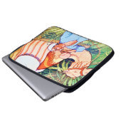 Die Oase Laptopschutzhülle (Vorne Knopf)