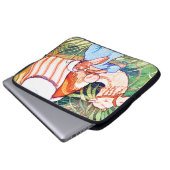 Die Oase Laptopschutzhülle (Vorne Knopf)