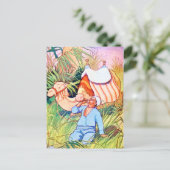 Die Oase Postkarte (Stehend Vorderseite)