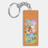 Die Oase Schlüsselanhänger (Vorderseite links)