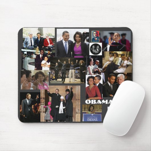 Die OBAMA-Collage Mousepad (Mit Mouse)