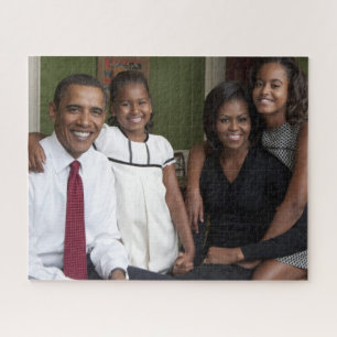 DIE OBAMA-FAMILIE PUZZLE