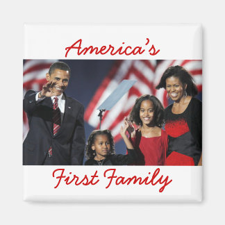 Die Obamas: Amerikas erstes Familienmagazin Magnet