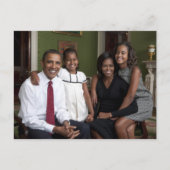 Die Obamas Postkarte (Vorderseite)