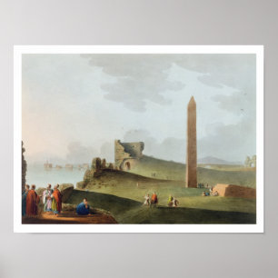Die Obelisken in Alexandria, die so genannte Cleop Poster