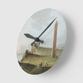 Die Obelisken in Alexandria, die so genannte Cleop Runde Wanduhr (Winkel)