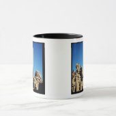 Die Obelisks von Tuthmosis I und von Hatshepsut Tasse (Zentrum)