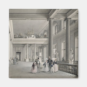 Die obere Eingangshalle der Kunst-Akademie Magnet