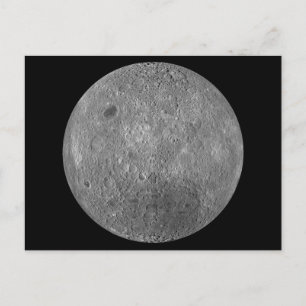 Die Oberfläche auf der Fernen Seite des Mond der E Postkarte