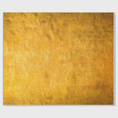 Die Oberfläche aus Messingbeton leuchtet von den W Geschenkpapier (Flach)