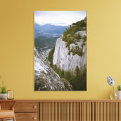 Die "oberste Arial-Sicht" im Squamish Leinwanddruck (Insitu (Wohnzimmer))