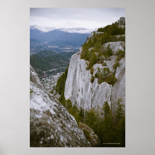 Die "oberste Arial-Sicht" im Squamish Poster (Vorne)