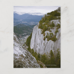 Die "oberste Arial-Sicht" im Squamish Postkarte