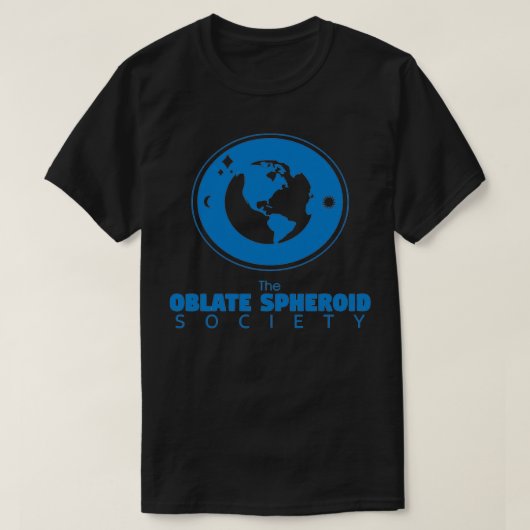 Die Oblate Spheroid Society T-Shirt (Design vorne)