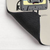 Die Obsoleten (Retro-Disketten-Kassettenband) Mousepad (Ecke)