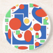 Die obstruktiven Sandsteine Keramik Untersetzer (Vorne)