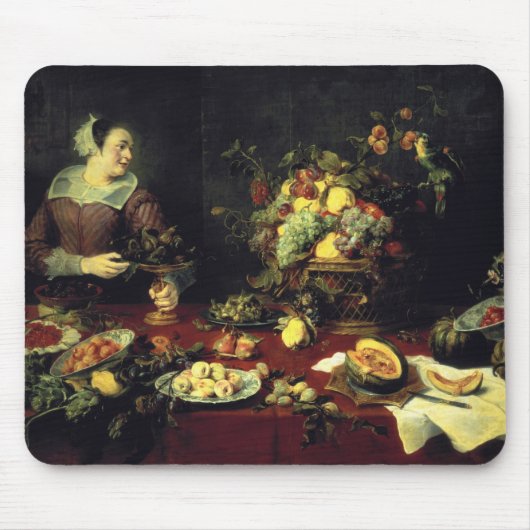 Die Obstschale Mousepad (Vorne)