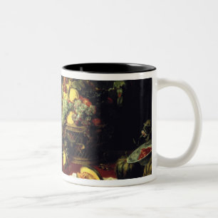 Die Obstschale Zweifarbige Tasse