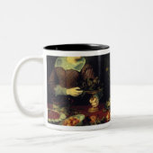 Die Obstschale Zweifarbige Tasse (Links)