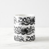 Die Oct8pus - Muster-Tasse Kaffeetasse (Mittel)